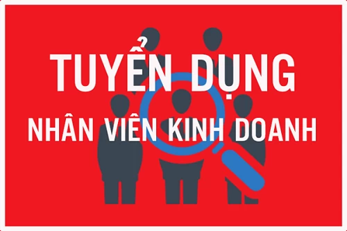 TUYỂN NHÂN VIÊN KINH DOANH ĐI LÀM NGAY TẠI HÀ NỘI